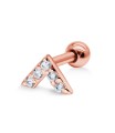 V Shaped Ear Piercing TIP-2703
